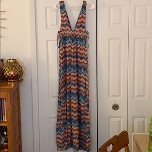 Patterned Maxi Dress